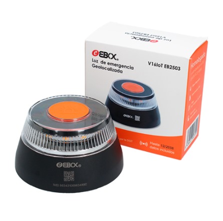 BALIZA EMERGENCIA V16 CONECTADA SOS ROAD	